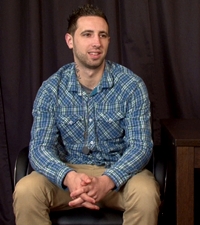 Scott came dressed to impress when auditioning for porn. Being a well brought up professional young man he came in as if he were interviewing for a bank job.